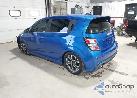 2017 Chevrolet Sonic Lt Auto из США, поврежденный, VIN 1G1JD6SG5H4103515